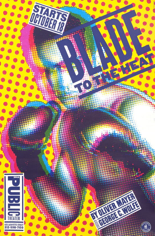 boxer with dots; yellow, red, blue, green